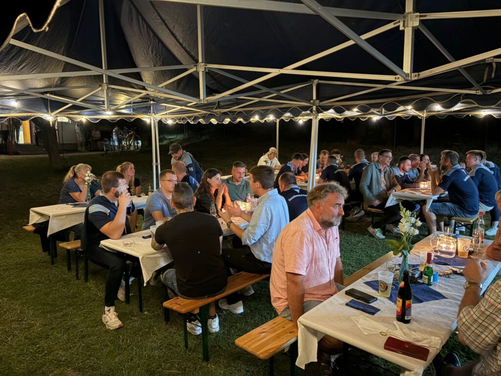 Geselliges Beisammensein zum Sponsoren-Abend