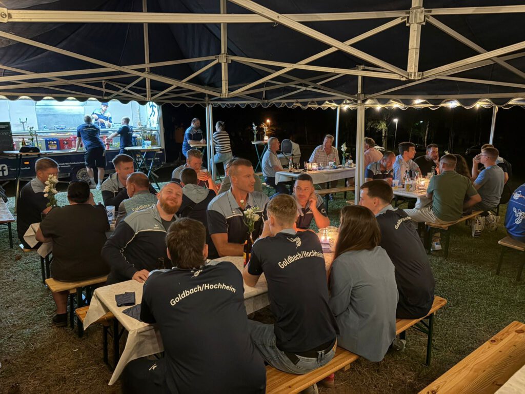 Geselliges Beisammensein zum Sponsoren-Abend